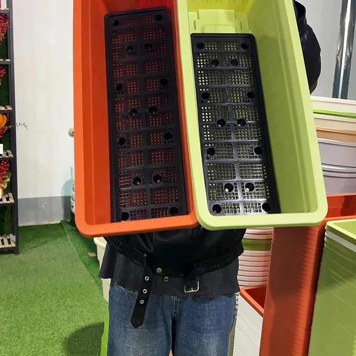 特价长菜盆长65宽26高18陶色2个