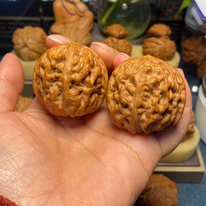 【闪购商品】把件文玩核桃凤凰台