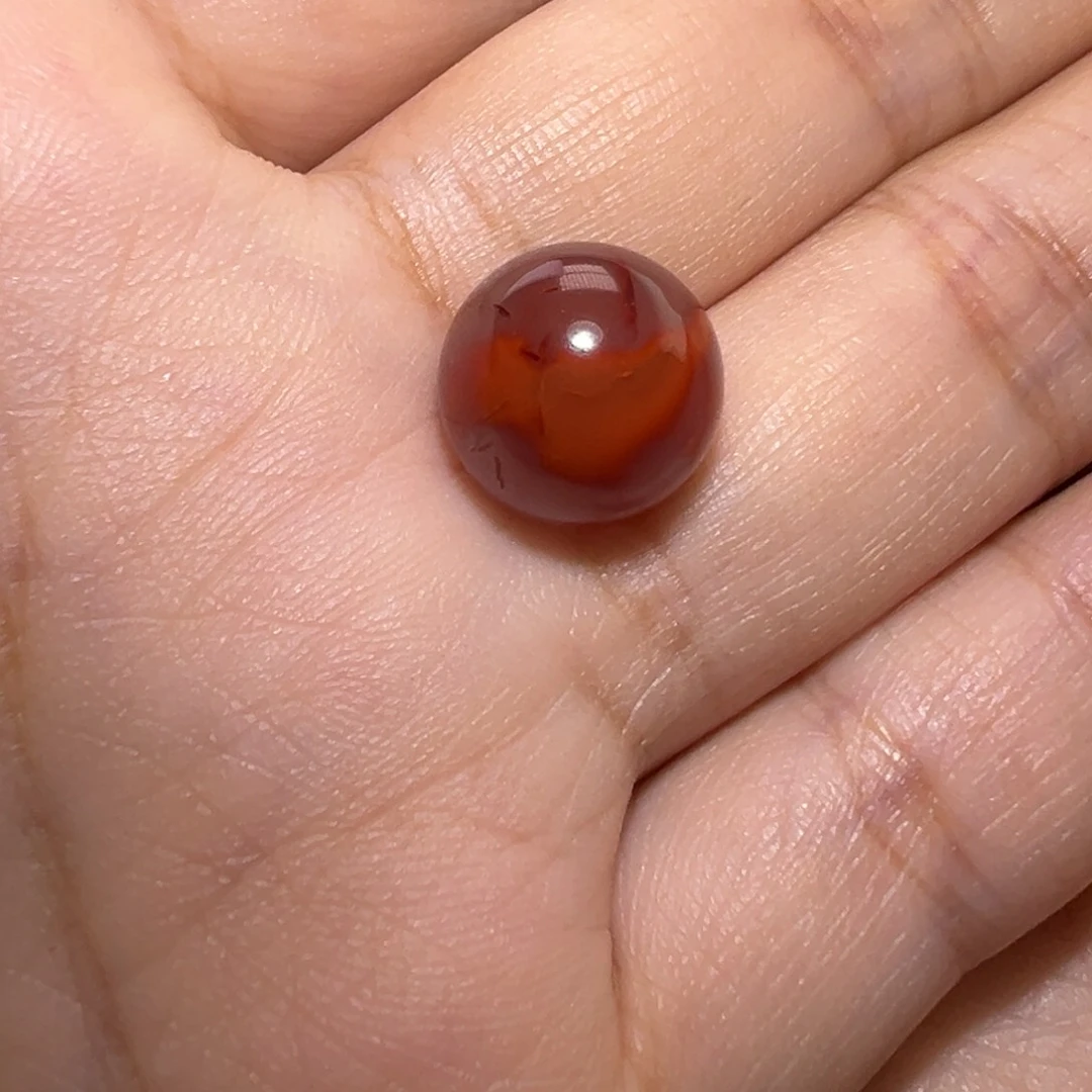 南红玛瑙珠宝奇石未镶嵌悟*圆珠