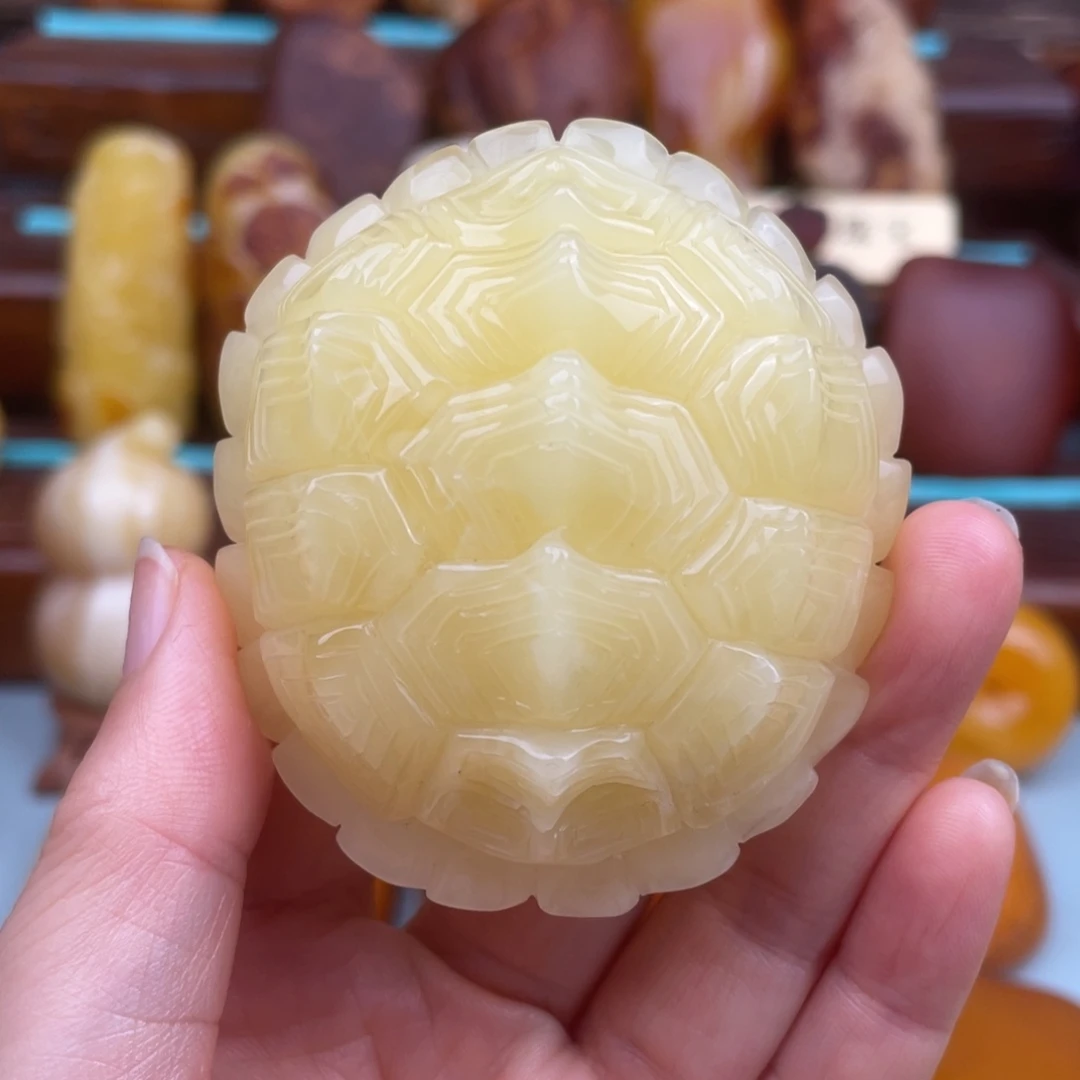 定制琥珀未镶嵌蜜蜡富甲