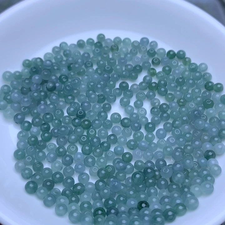 散珠翡翠卡3.5冰蓝水50颗