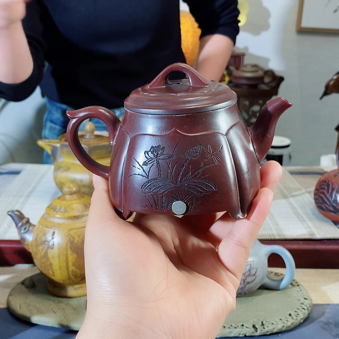 紫砂茶壶宜兴紫砂壶疯狂甩了