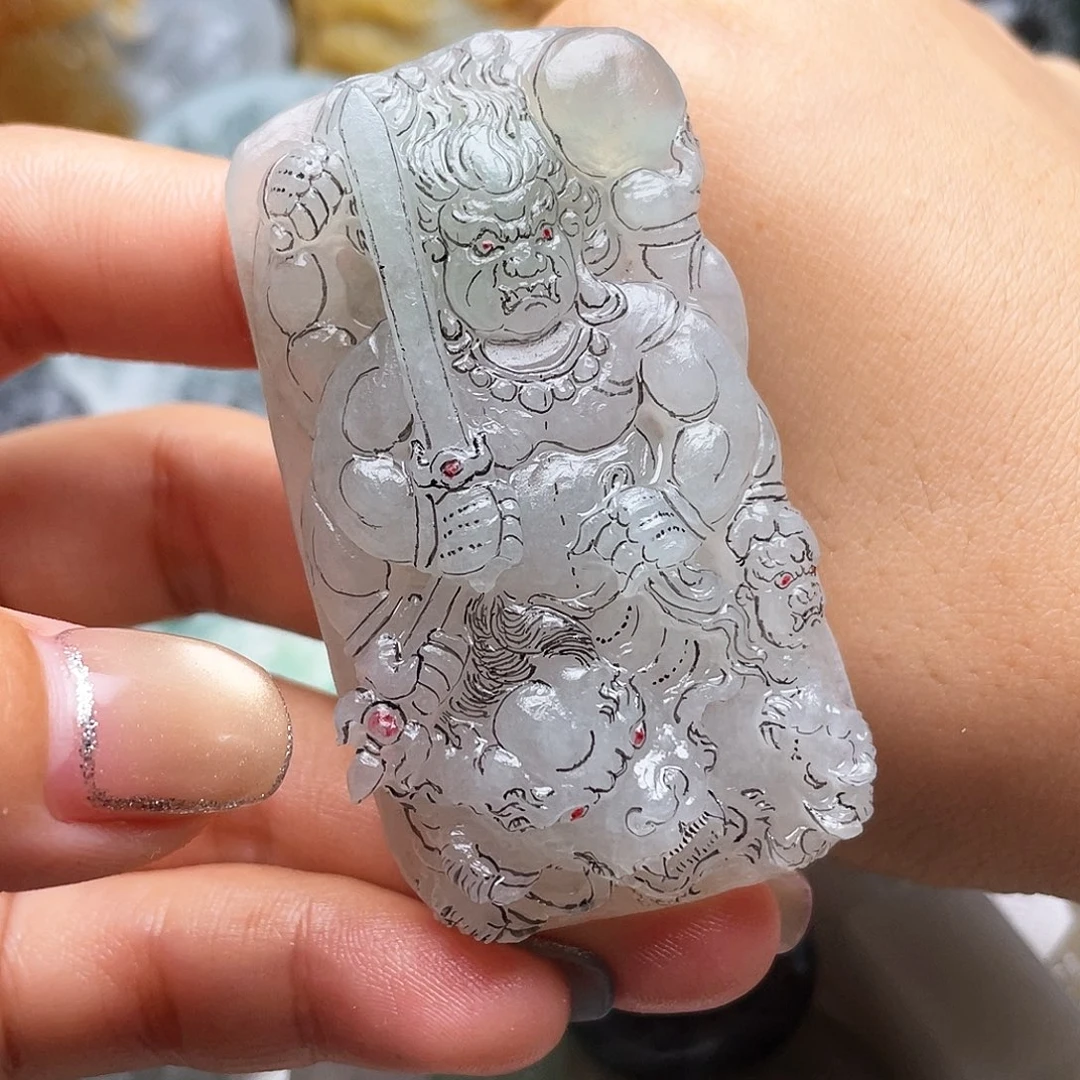 定制翡翠未镶嵌古**擦天然