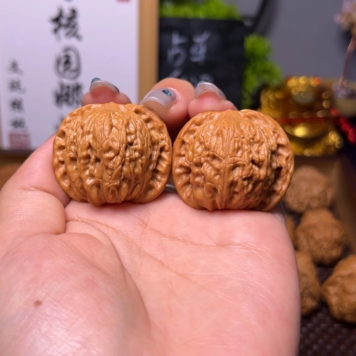 文玩核桃把件e*37尺磨盘69