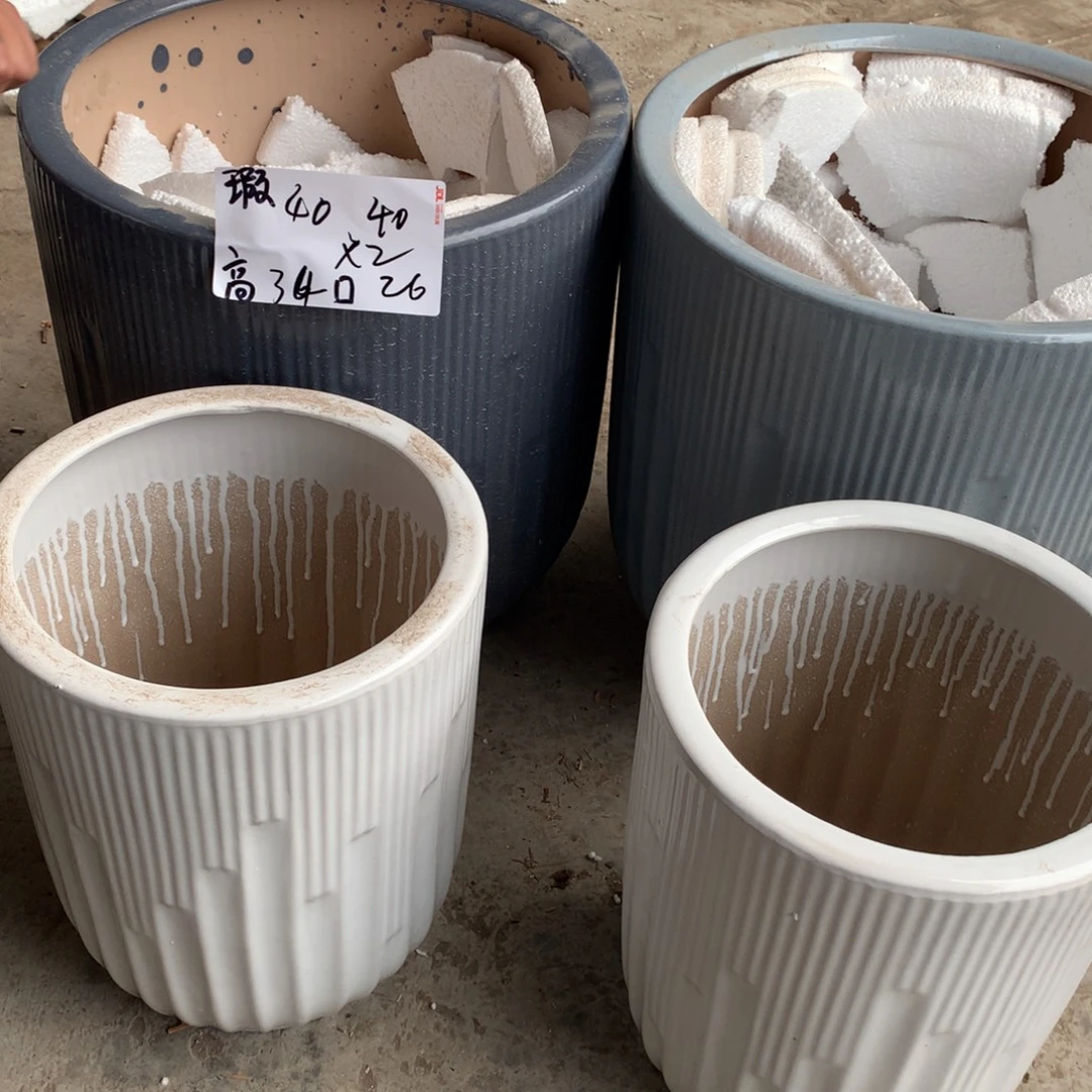 高温陶瓷花盆默认瑕疵