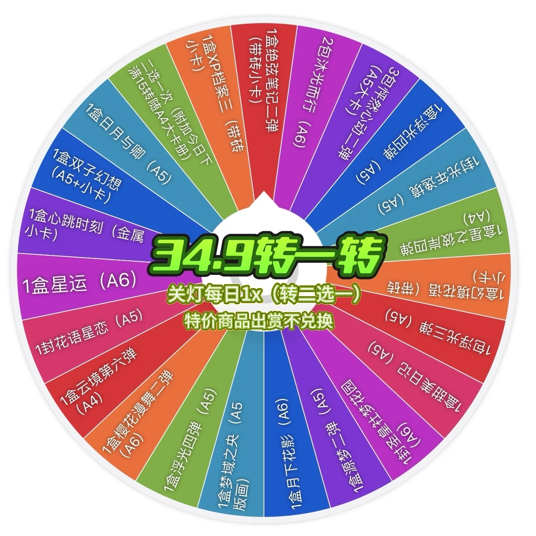 贝贝熊【转一转】多IP二次元动漫收藏卡牌（默认代拆）