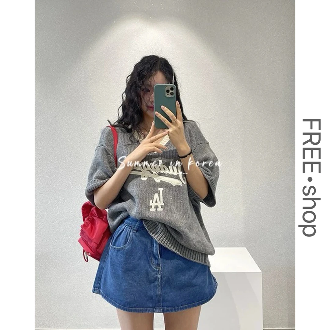 1501#【伞伞裤裙】2025早春东大门韩风休闲高腰牛仔裙半身裙