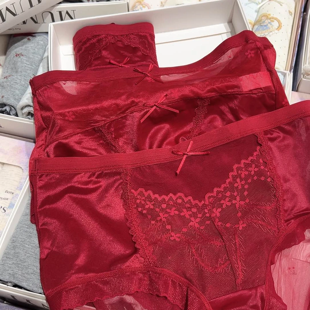 三醋酯纤维人造彩棉1280内裤3条