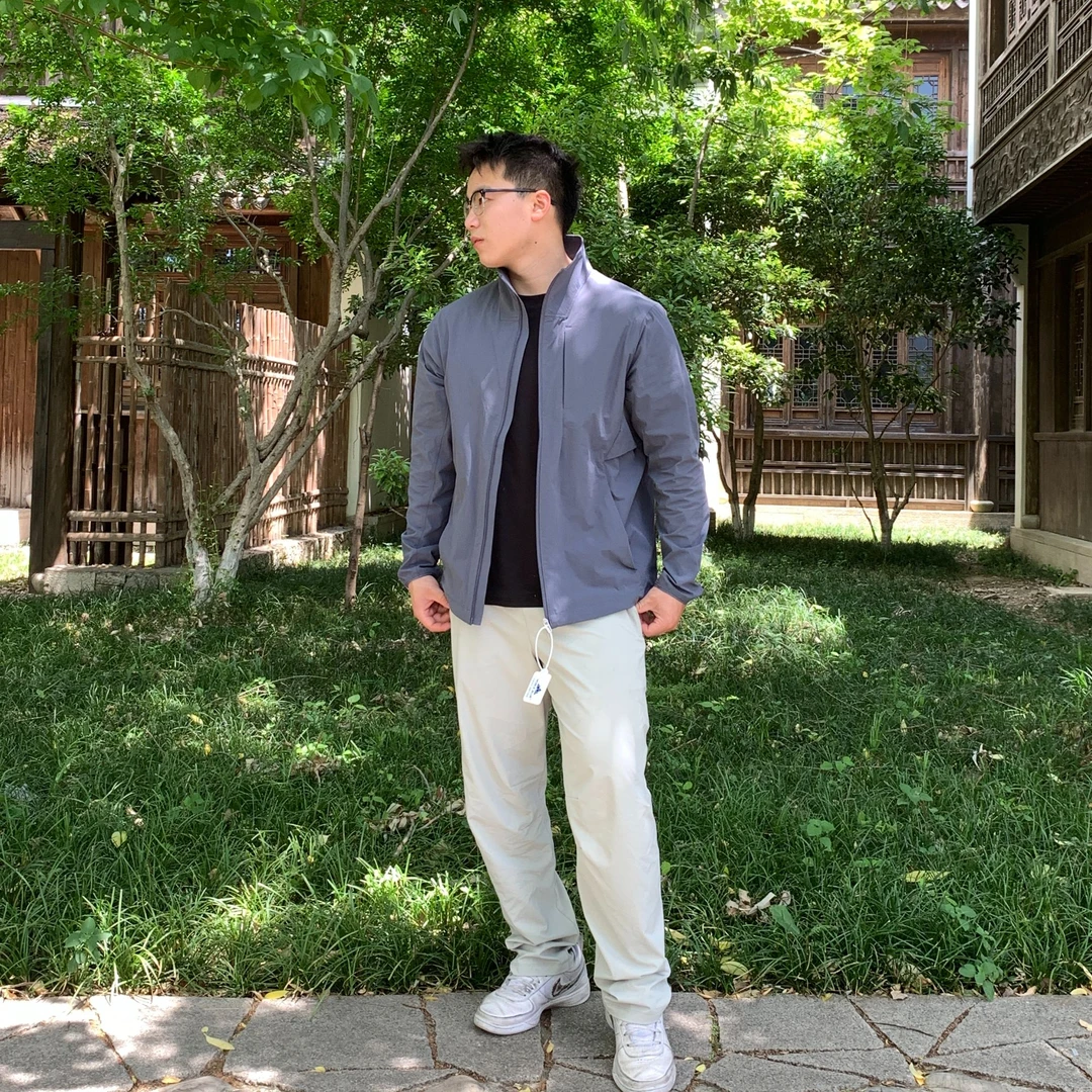 男士sojourn户外梭织立领防晒夹克高级感男装运动男款休闲25103