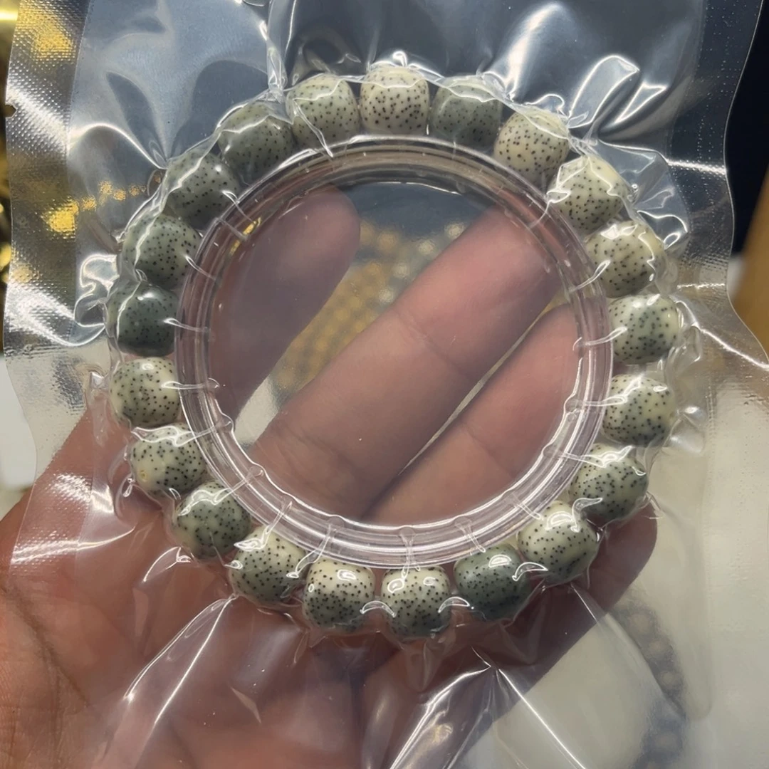 星月菩提手串卡11侧留白针尖星