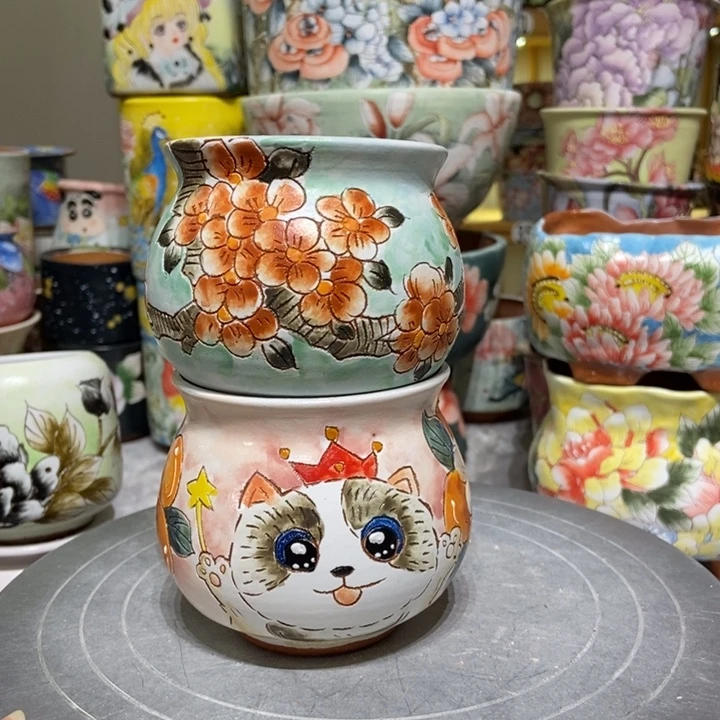 景德镇艺术手绘作品