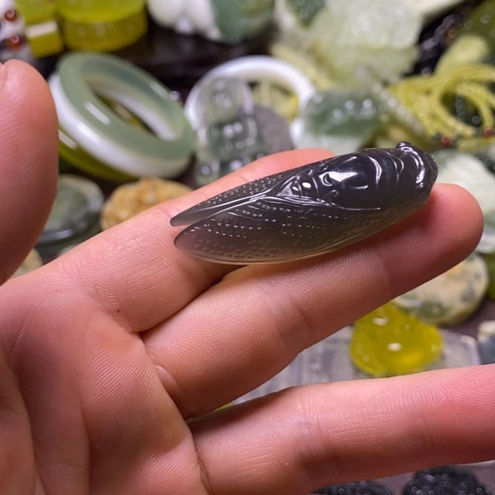 岫玉未镶嵌岫玉颈饰