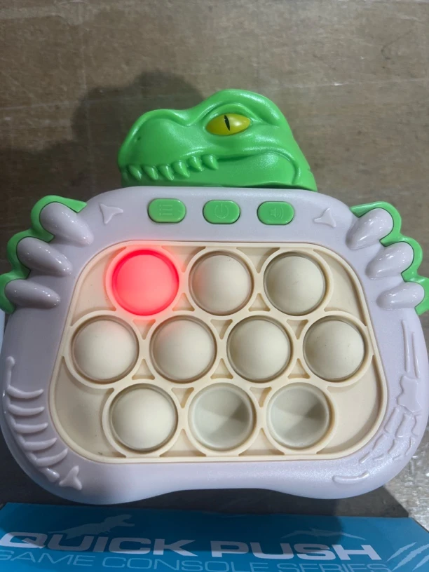 恐龙速推游戏机科学玩具