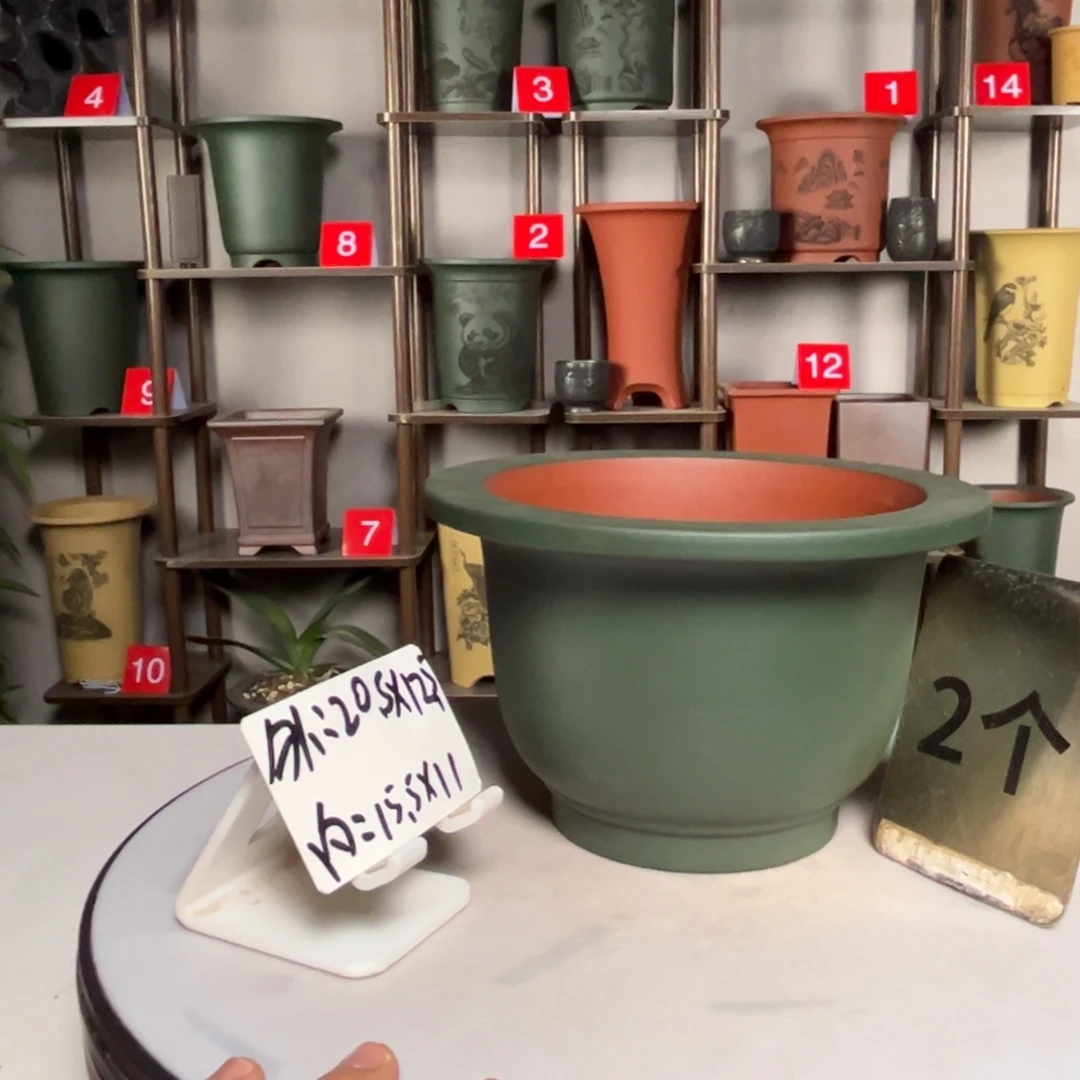 紫砂花盆紫砂花盆