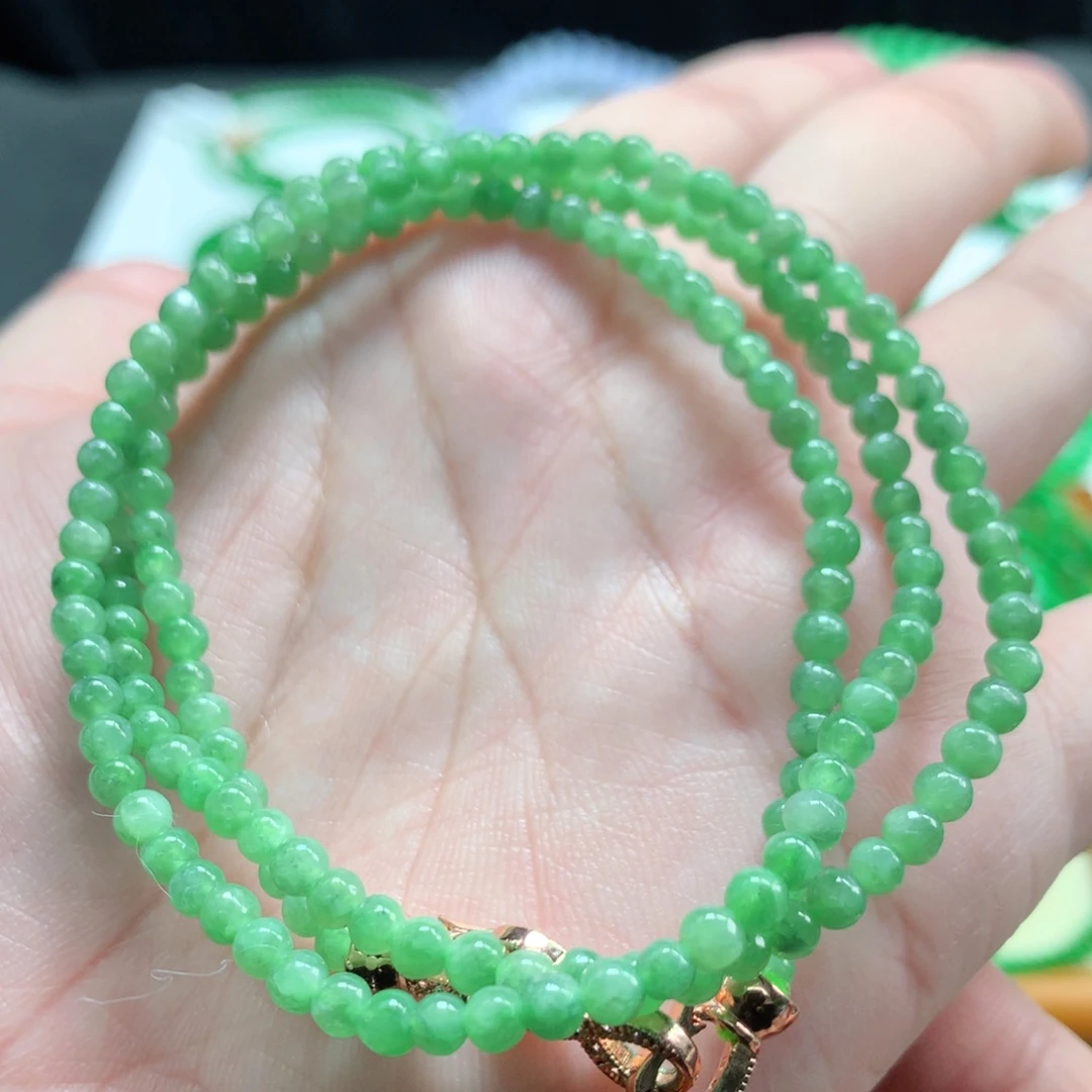 翡翠未镶嵌手链翡翠