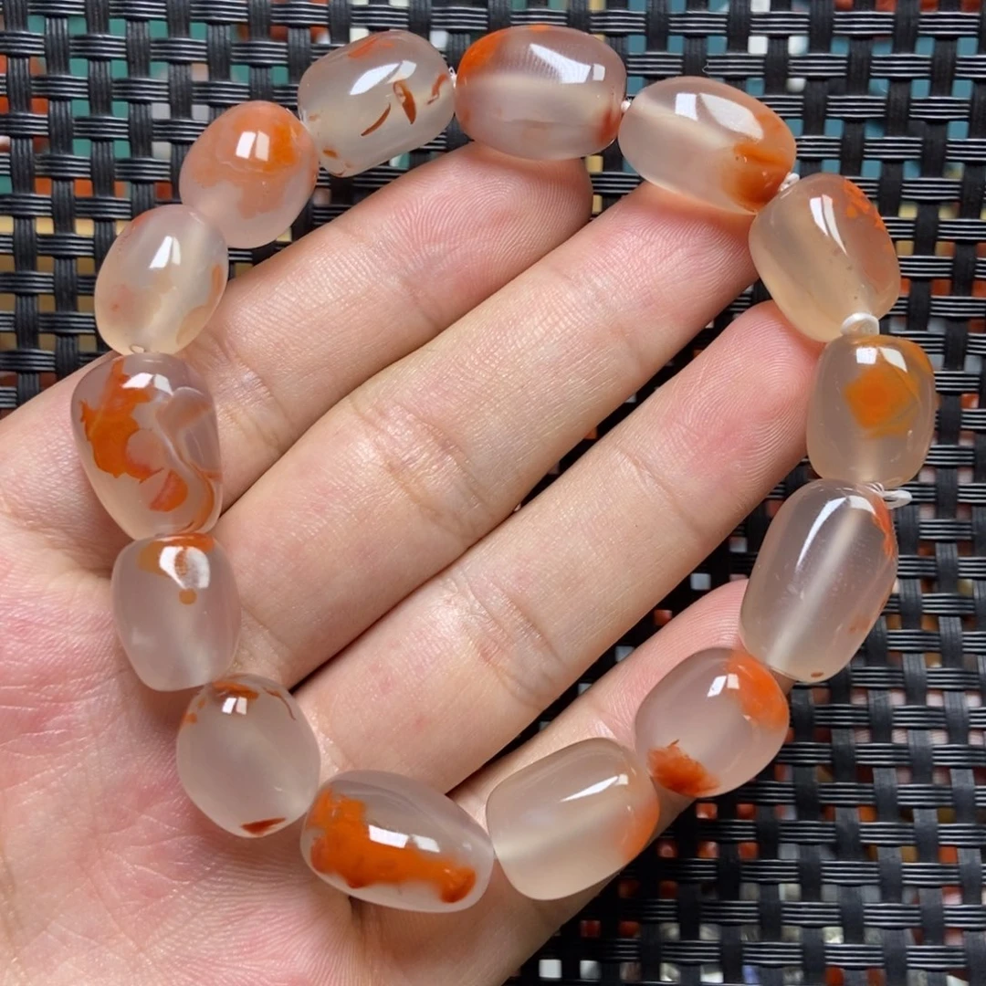 手串未镶嵌南红玛瑙