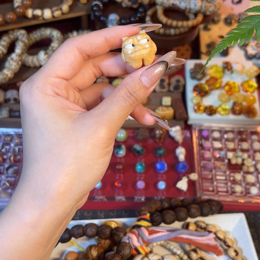 吊坠文玩核桃大牙怪