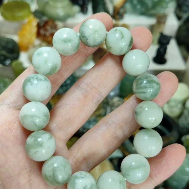 未镶嵌岫玉手串手串