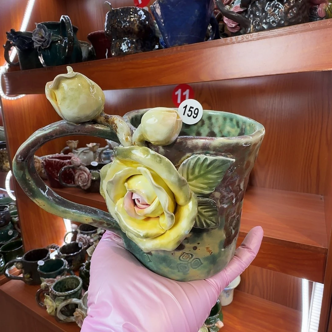 纯手工咖啡杯，餐具