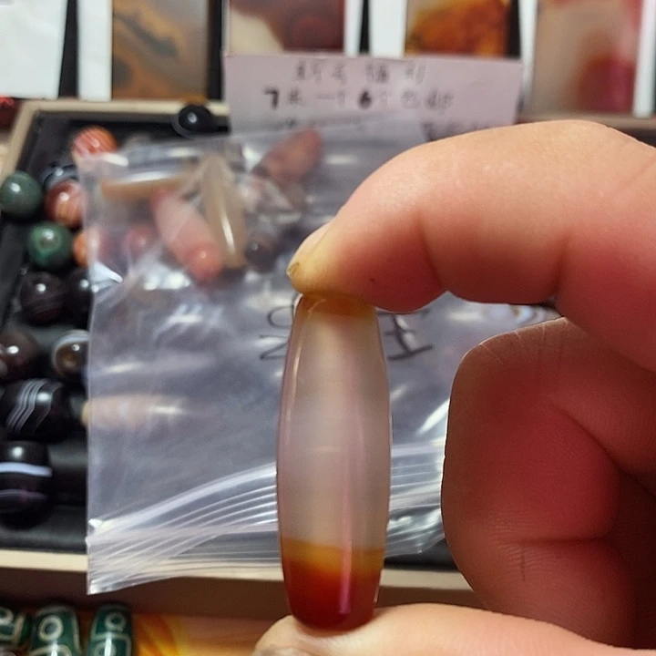 玛瑙/玉髓合金颈饰