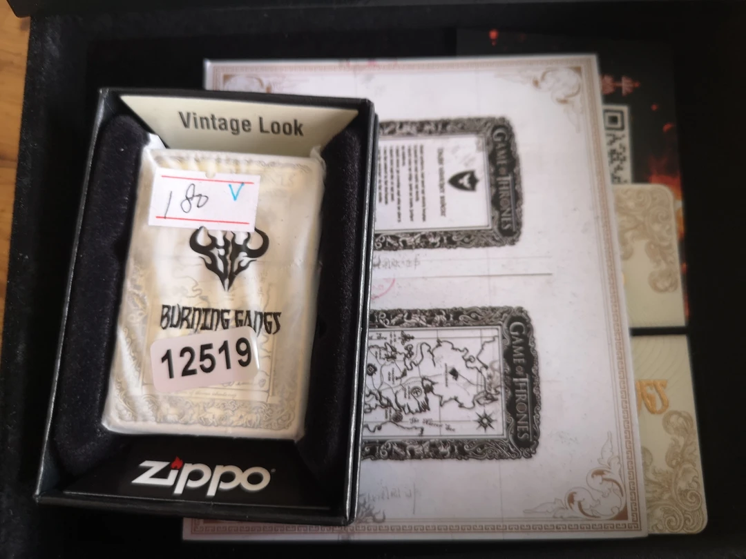 Zippo打火机回血37冰与火21-j 12519