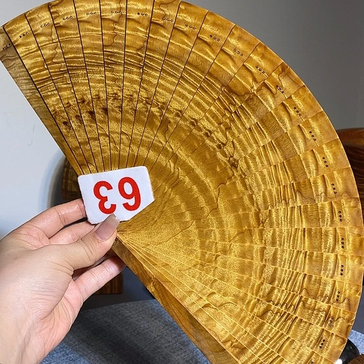 雨***啦金丝楠金丝楠木扇子