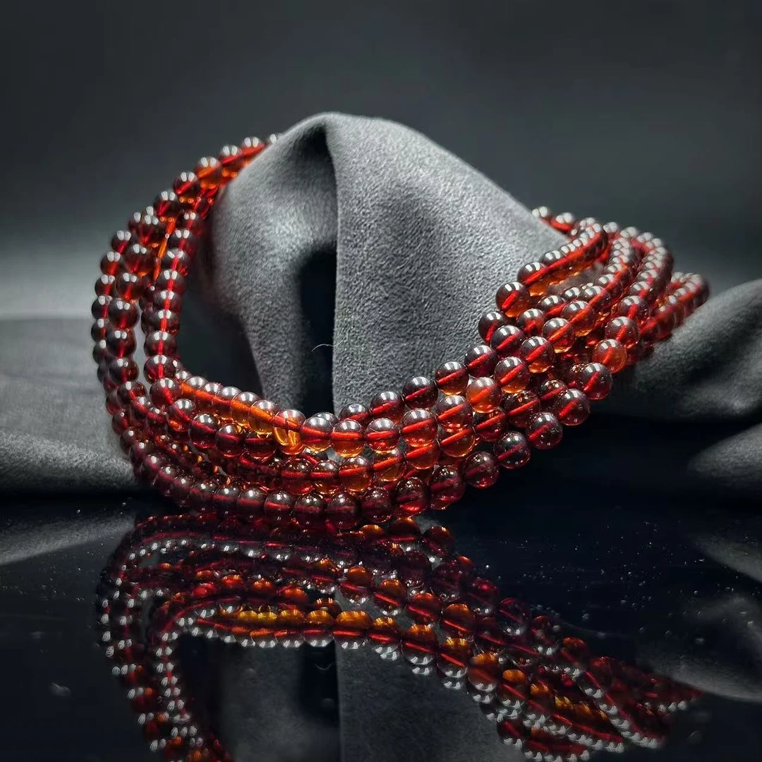 【缪老师严选】SJ1171 血珀108手链 多样性发其一