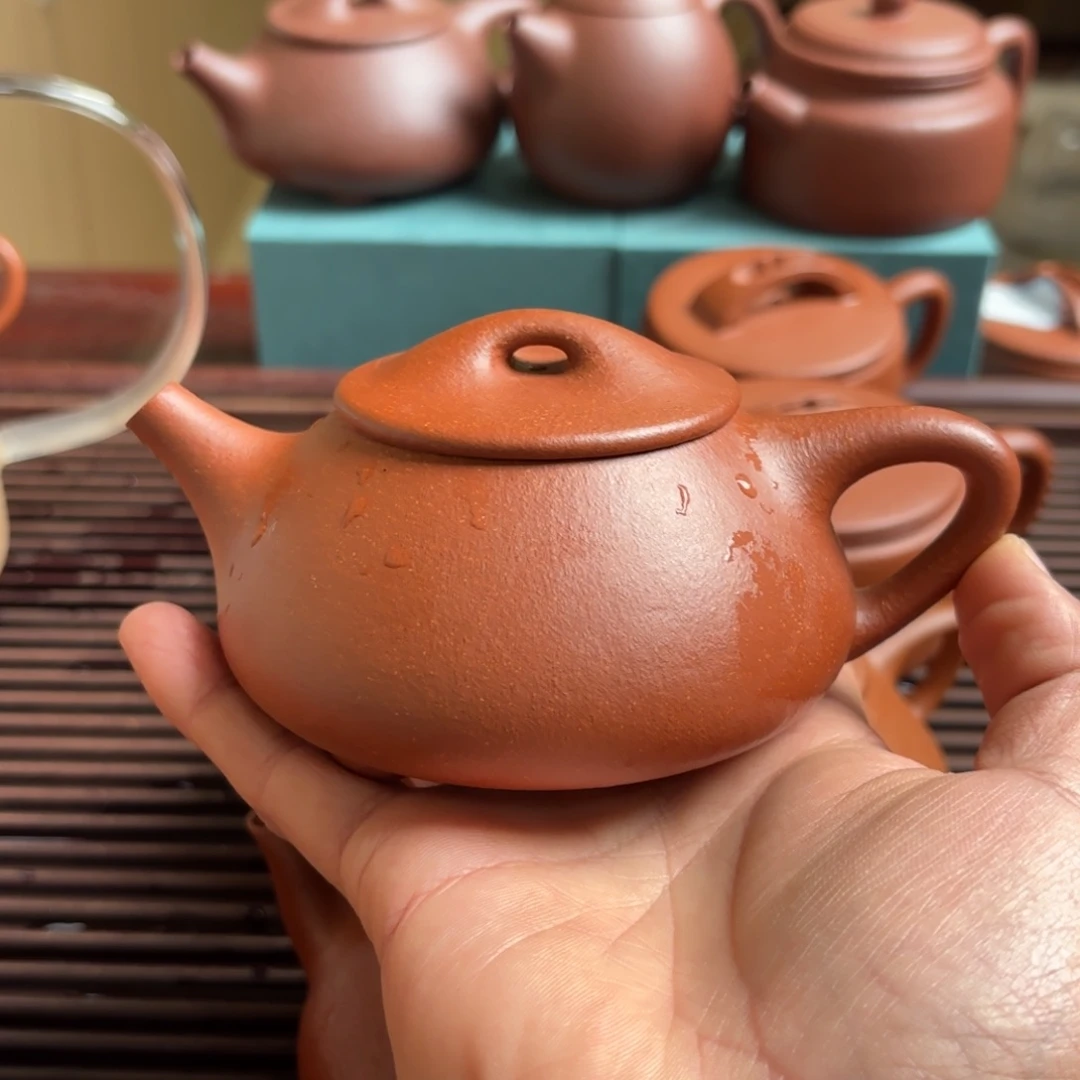 紫砂茶壶烈****光半手工微瑕疵