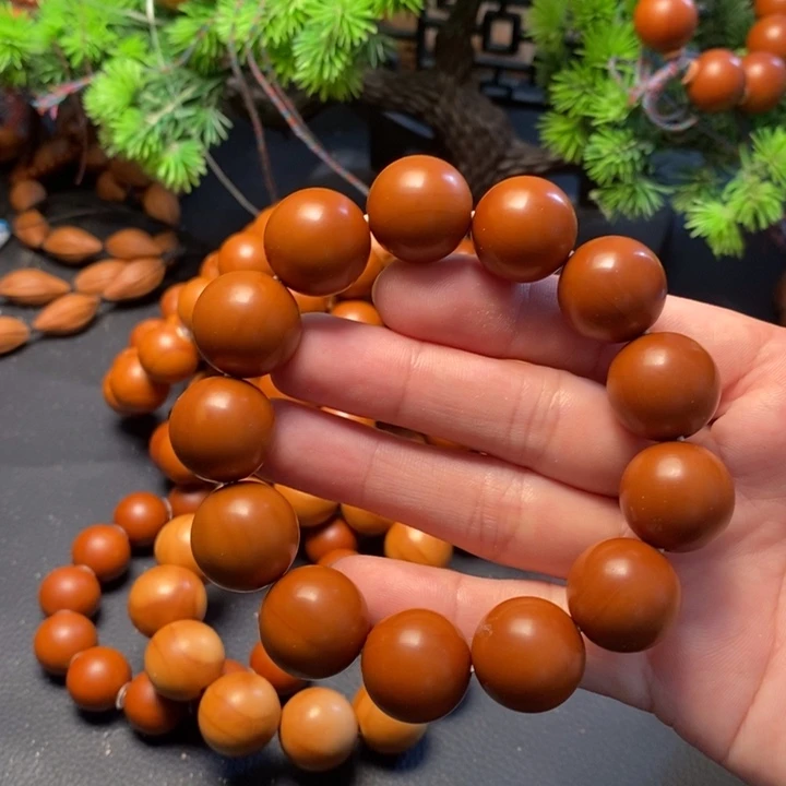手串橄榄核1.7铁核光珠