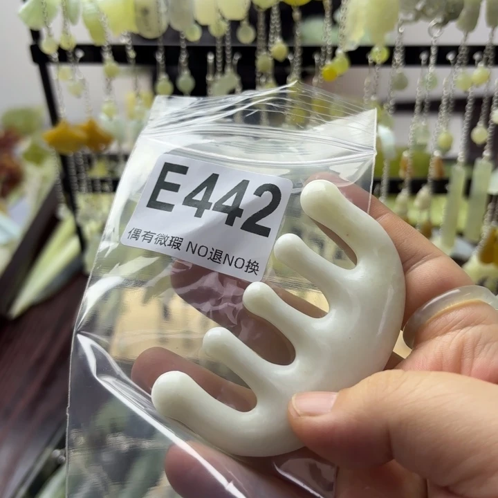 蛇纹石玉发饰合金?****?