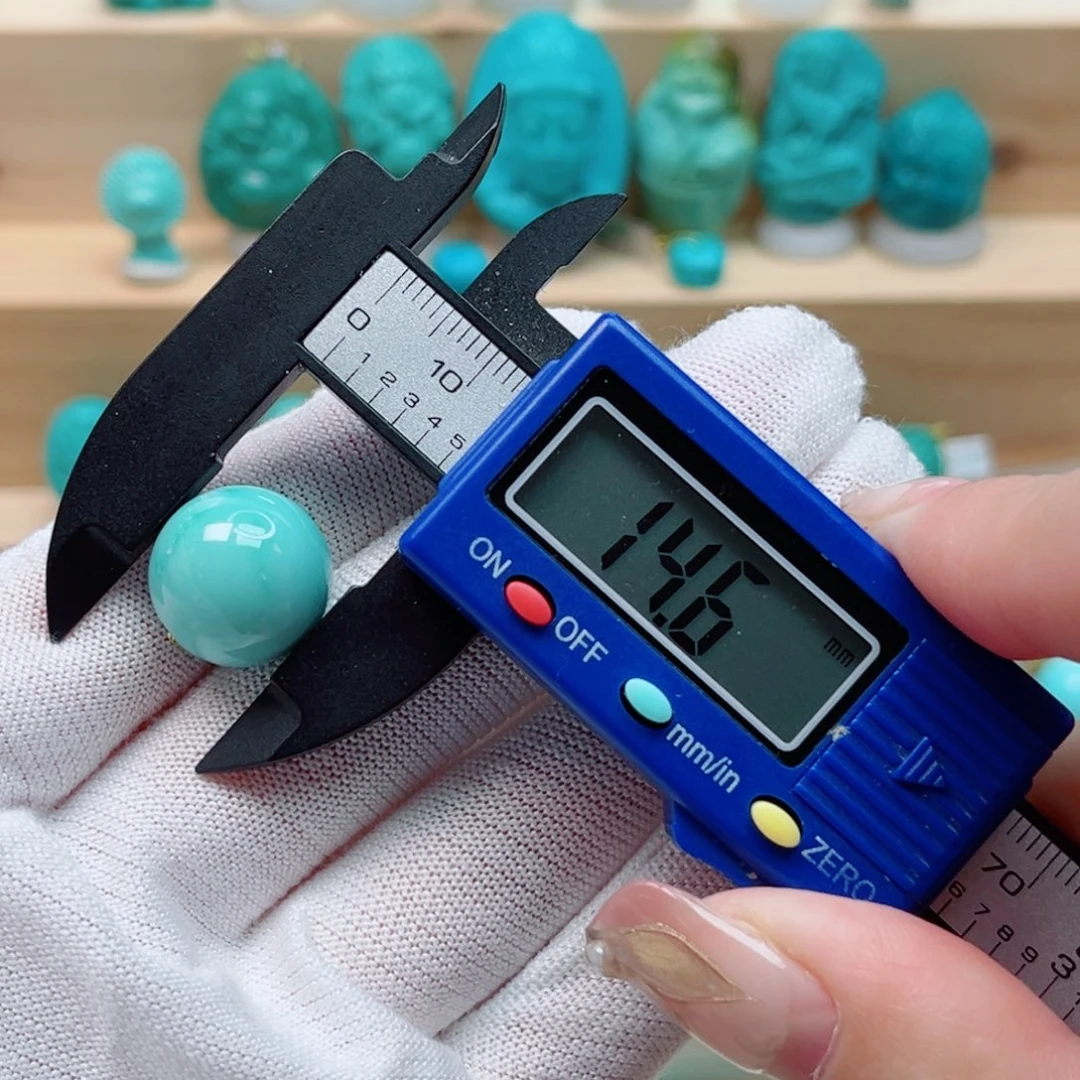 绿松石未镶嵌圆珠