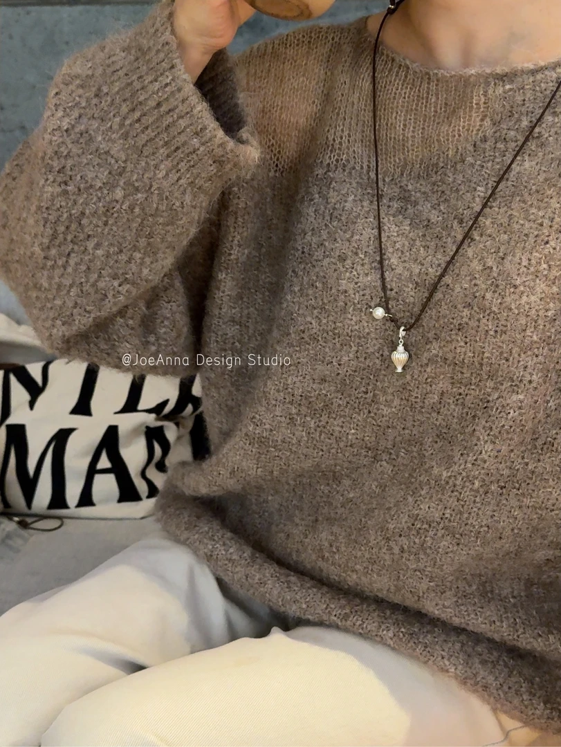 吊坠925银 925银吊坠 JoeAnna【瓶安】设计感小众时尚项链