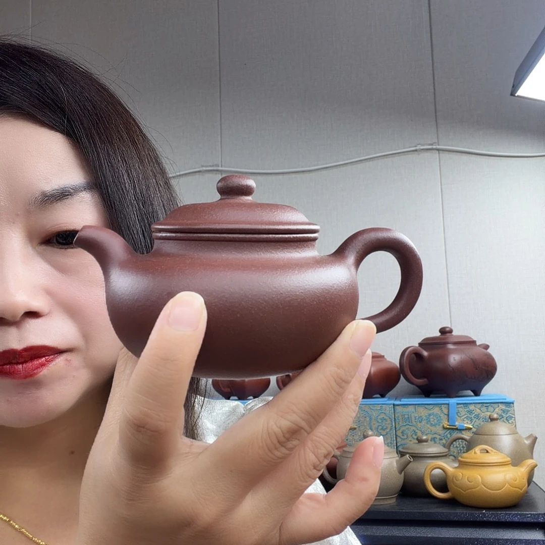 紫泥的230cc仿古壶