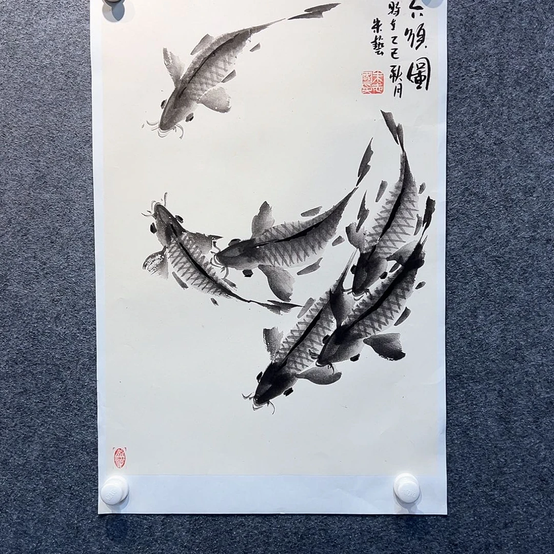 国画纯手绘系列画心