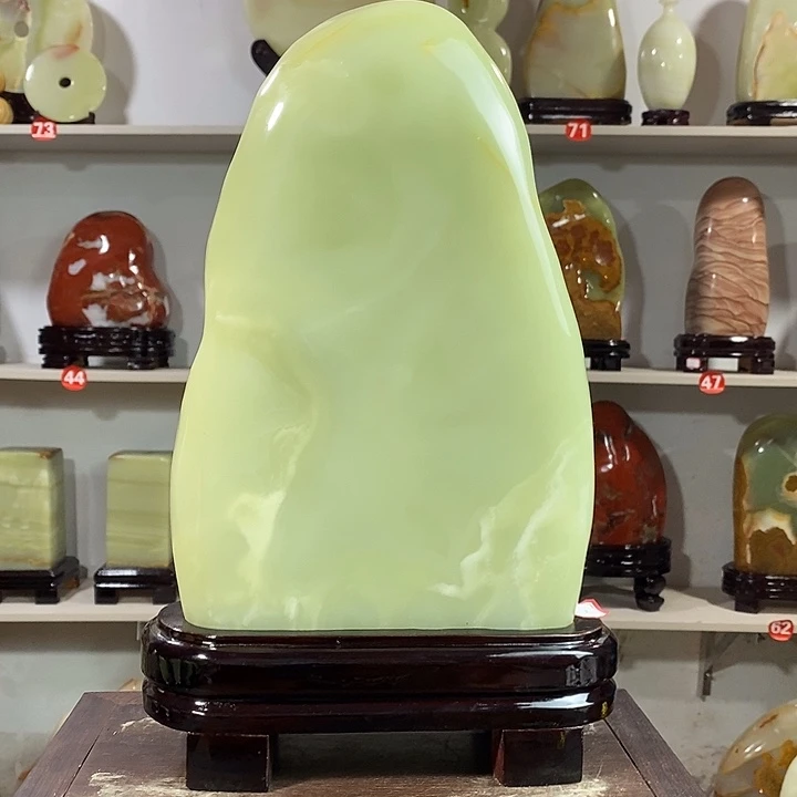 石材天然原石摆件