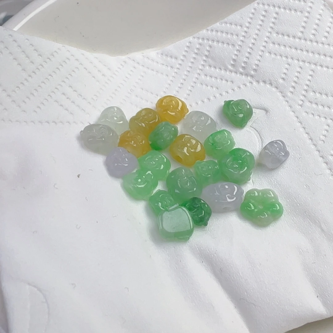 翡翠散珠翡翠佛头珠