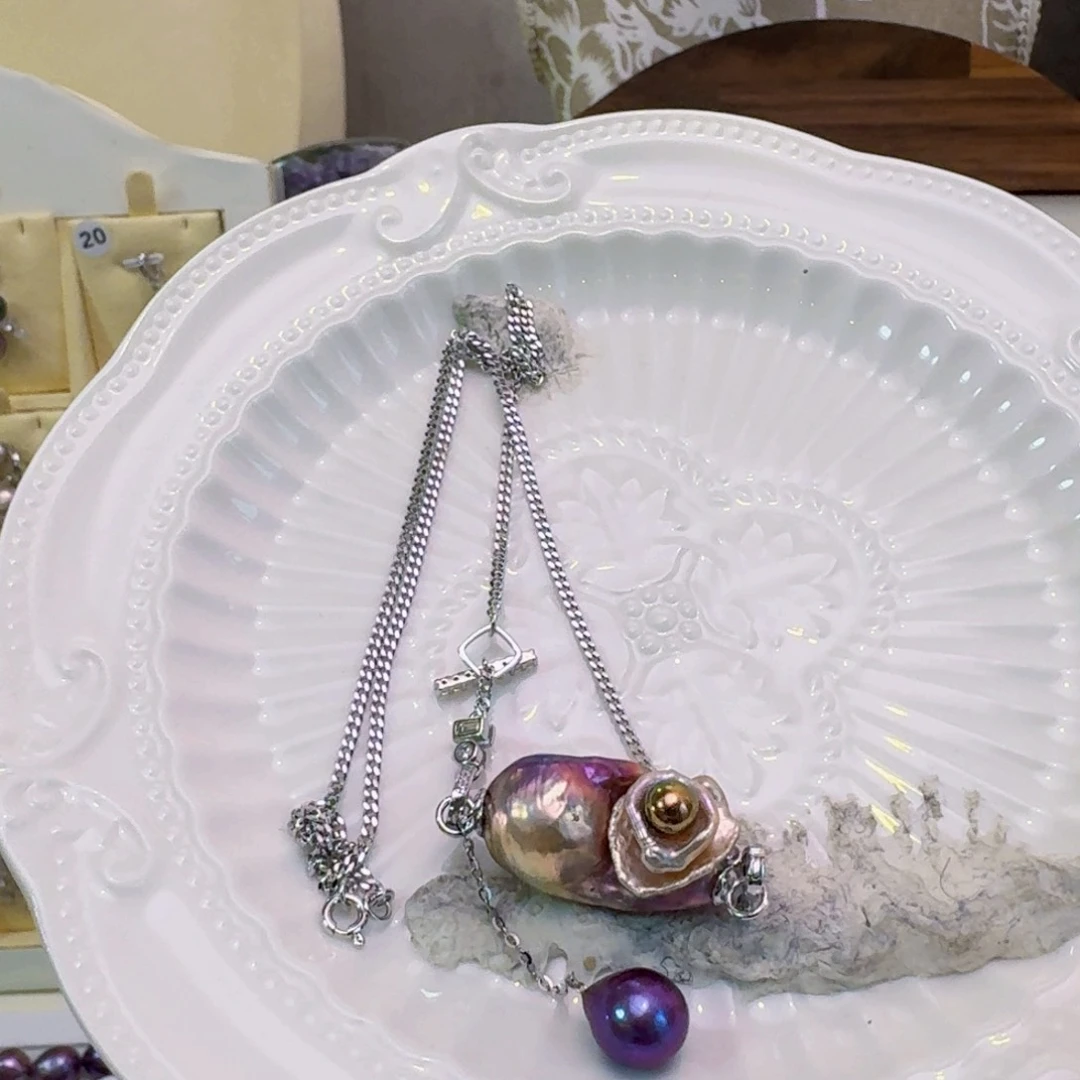 淡水珍珠项链未镶嵌用****1