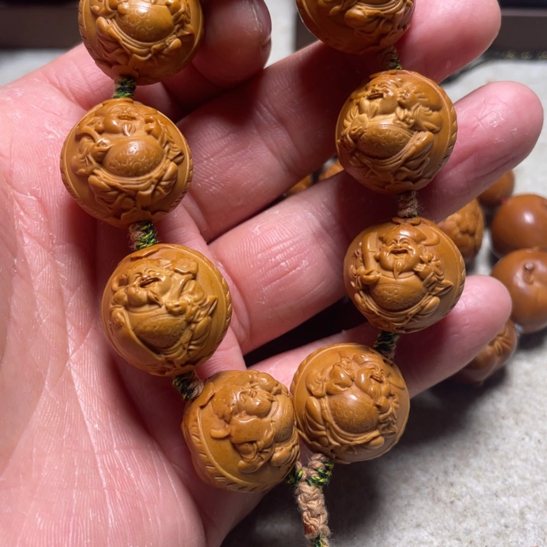 上***毛橄榄核手串/手链橄榄核