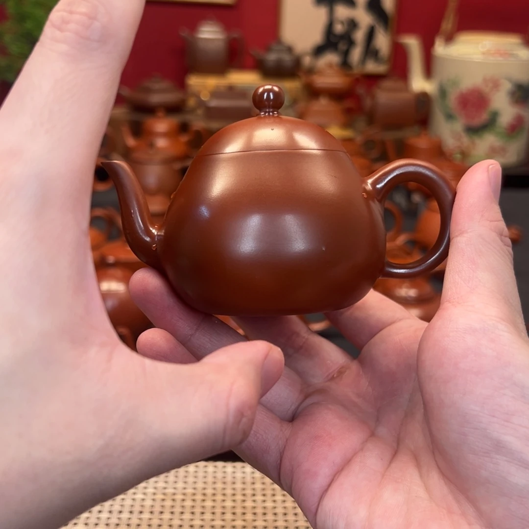 富***哥紫砂茶壶潮州手拉壶手拉壶