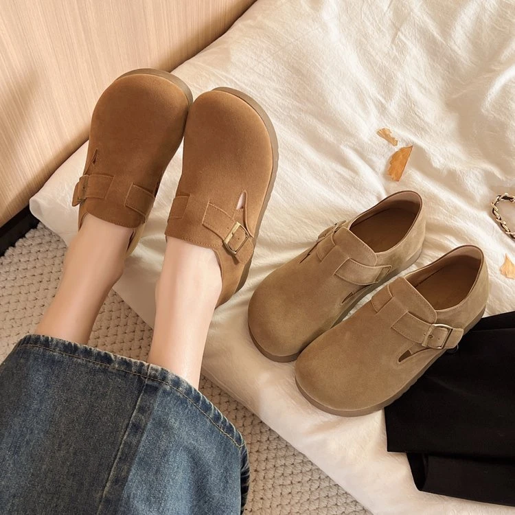 复古软底勃肯鞋百搭上新厚底网红新款舒适时尚休闲春夏韩版