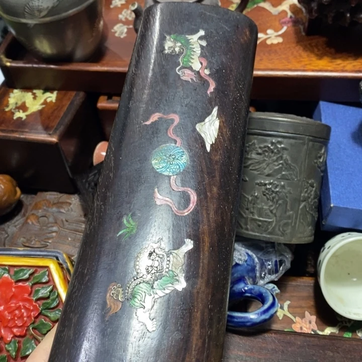 海***湖紫檀木类端景台木