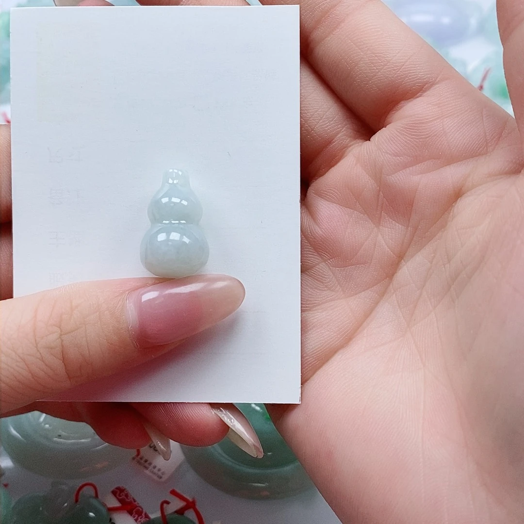 颈饰未镶嵌翡翠天然翡翠ａ货