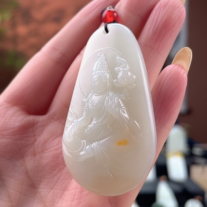 颈饰未镶嵌和田玉