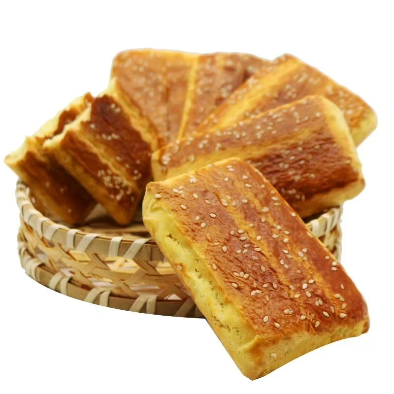 【500g*2盒】韩式金麦德老式大饼干东北口味传统大饼干早餐糕点T