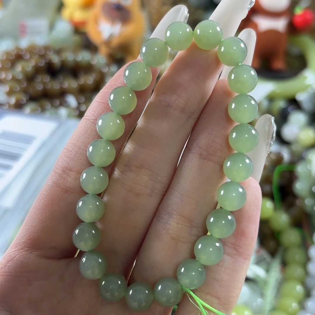 和田玉未镶嵌手链185