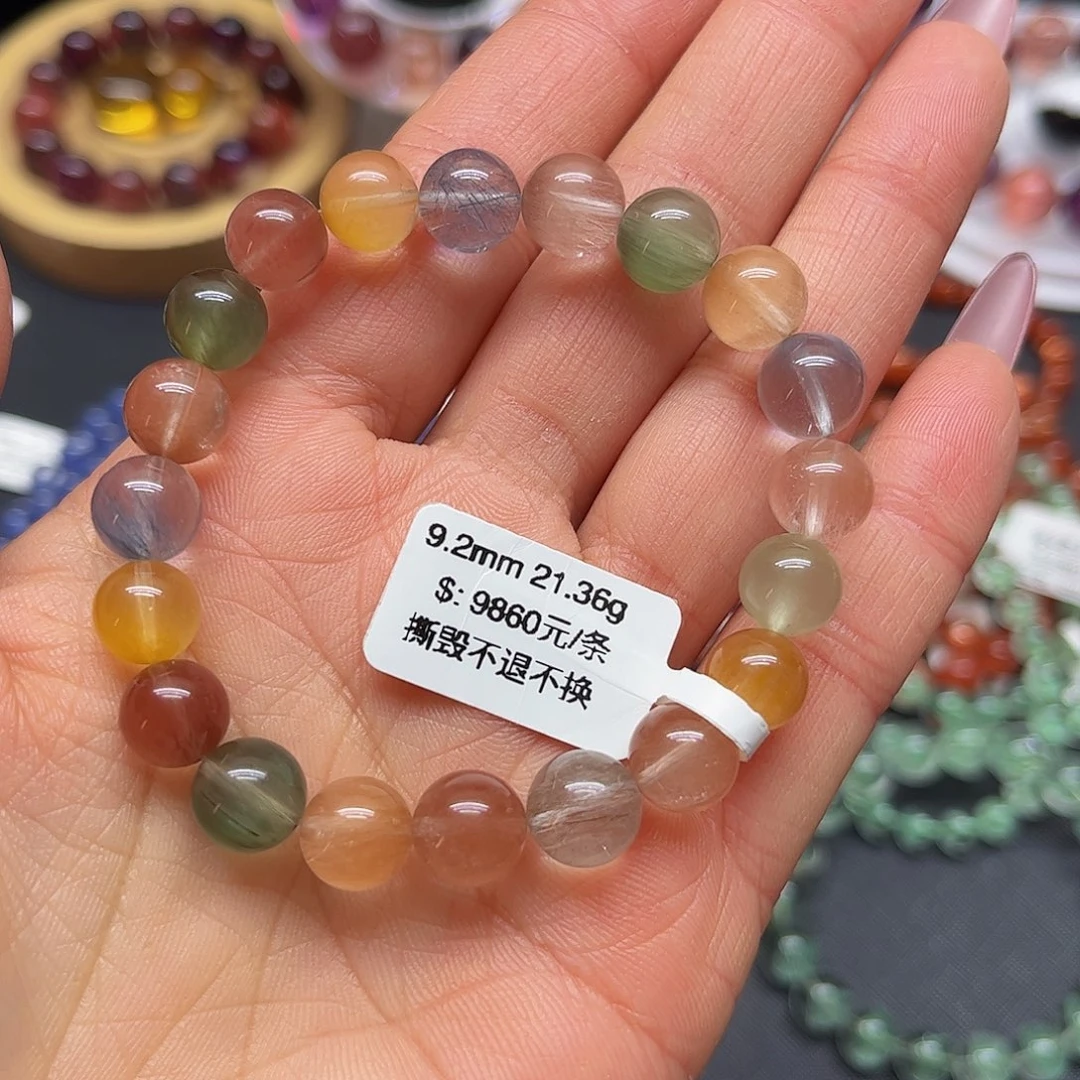 水晶未镶嵌手链手链