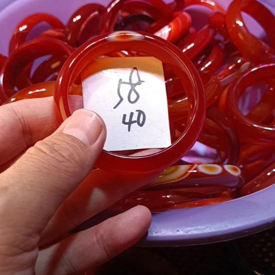 玛瑙/玉髓未镶嵌手镯