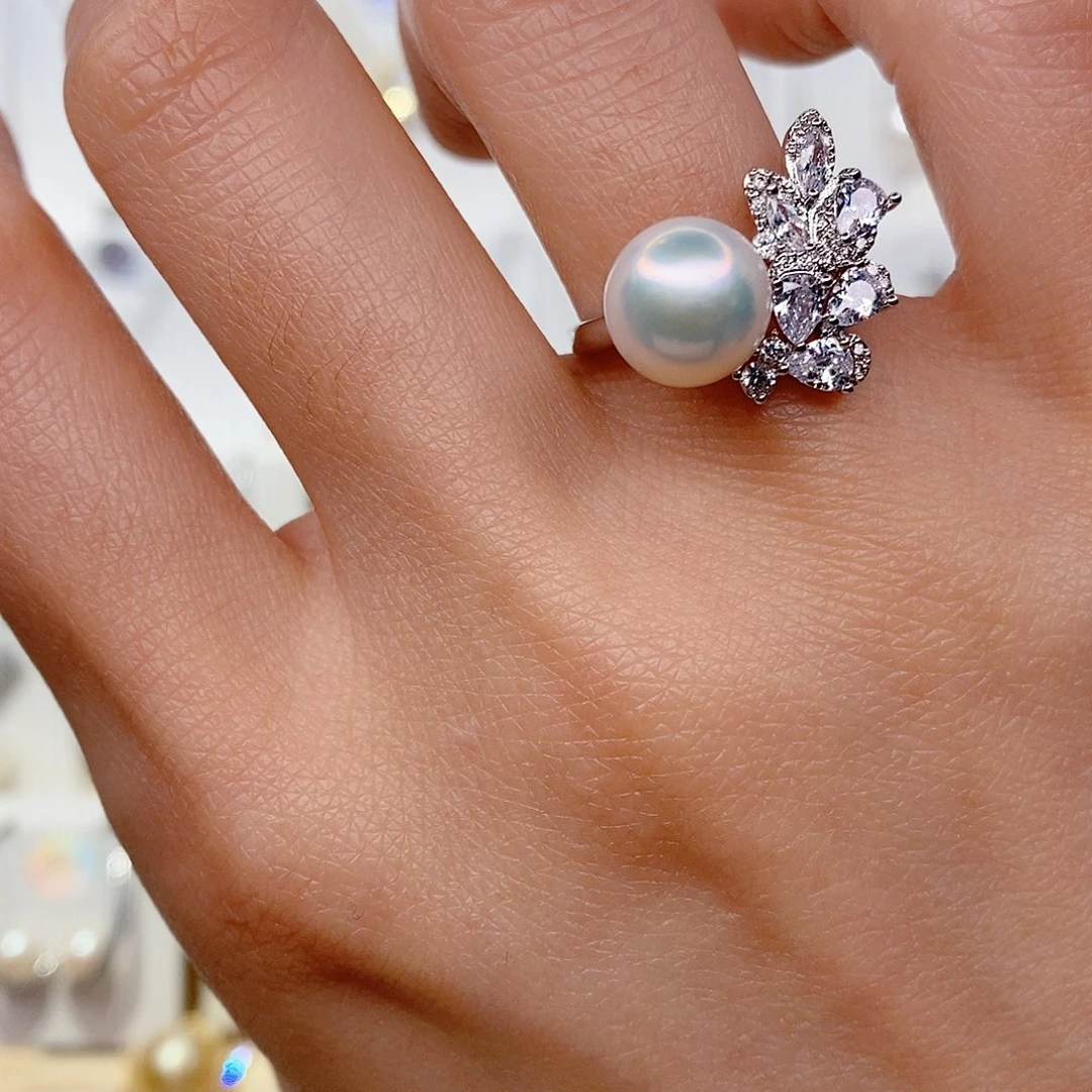 戒指未镶嵌淡水珍珠