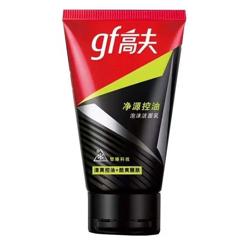 高夫 男士净源控油泡沫洁面乳 80g/支