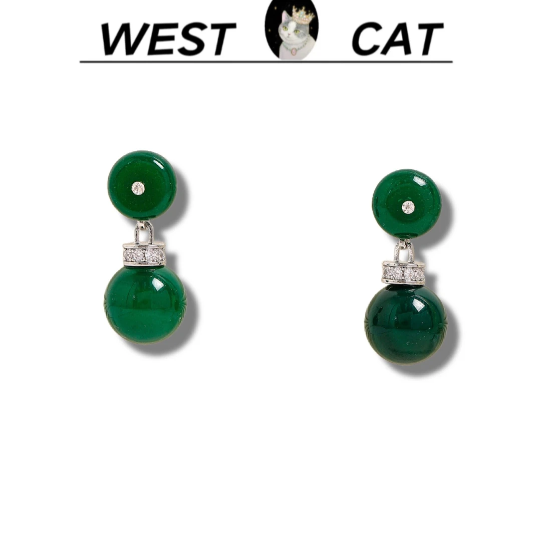 外货高品高奢耳钉Q-8979